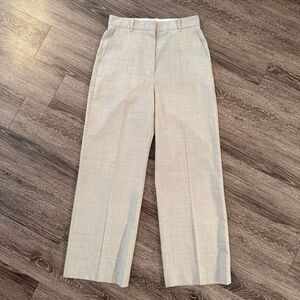 Boss Virgin Wool Wide Leg Trousers New